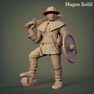Armed Farmer (sword, helmet and shield) – MG7.1