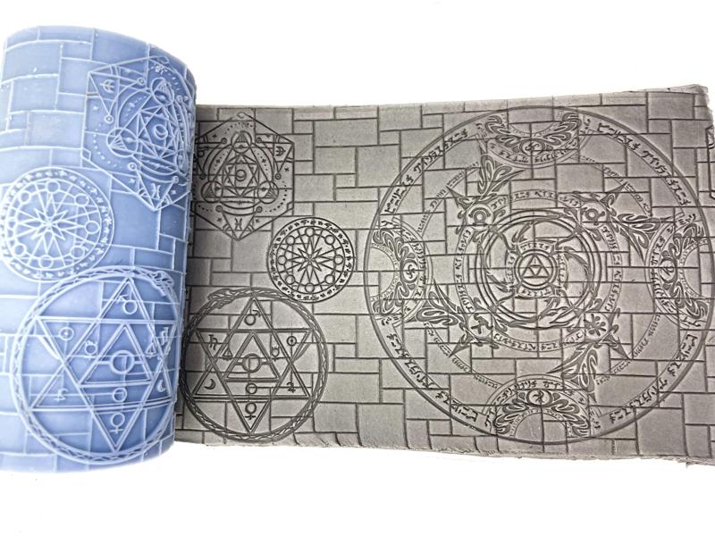 Print 'N' Roll: Arcane Institute (Texture Roller and Terrain Set)