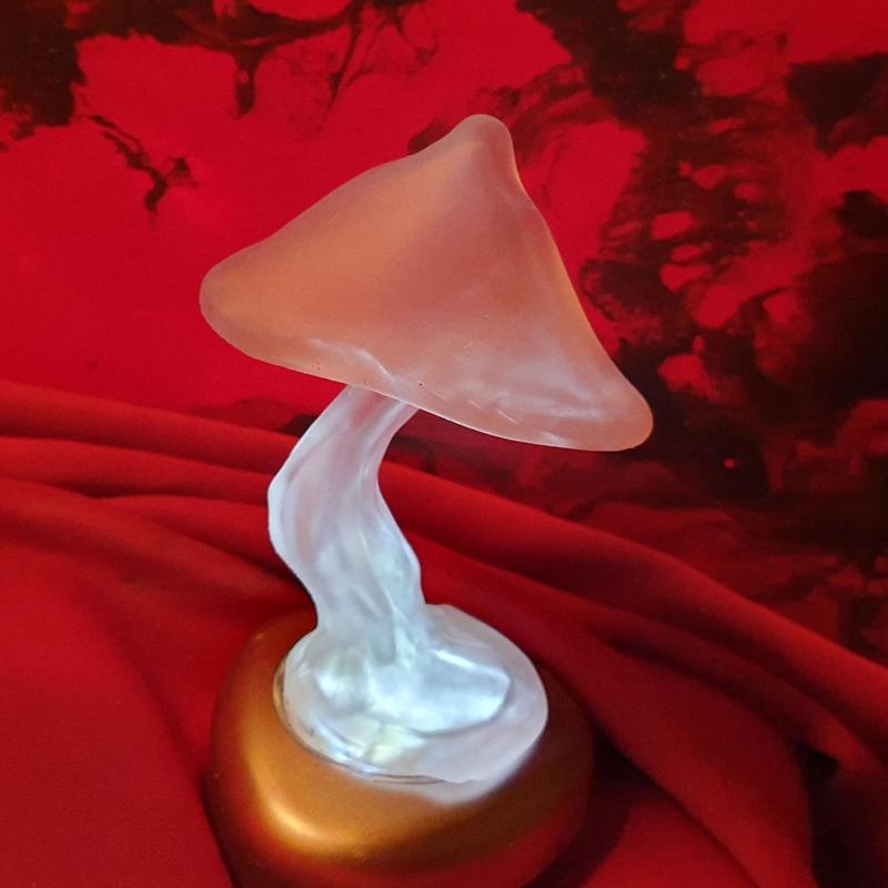 sculpture naturaliste champignon 2 version one piece and separate