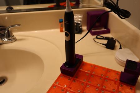 Gridfinity Sonicare Toothbrush Charger