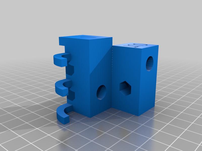 Ender 5 Visible Hotend Variant + Hooks
