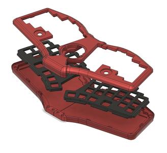 Faux Fox Keyboard (FFKB) Gasket Mount Case