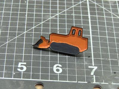 Heavy Equipment Enamel pin