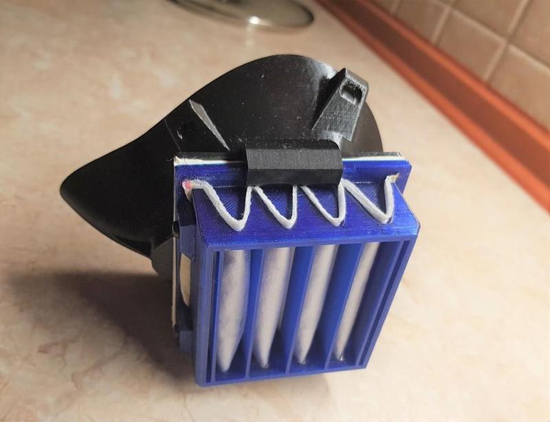 Covid-19 Mask with changeable filter unit