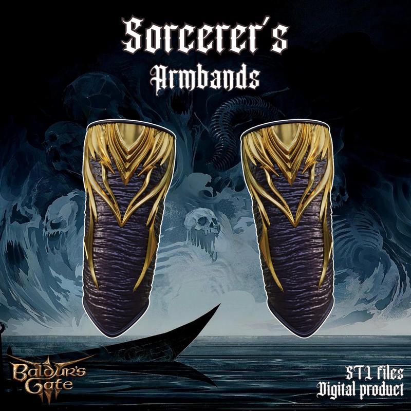 Fantasy Sorcerers Armbands Baldurs Gate 3