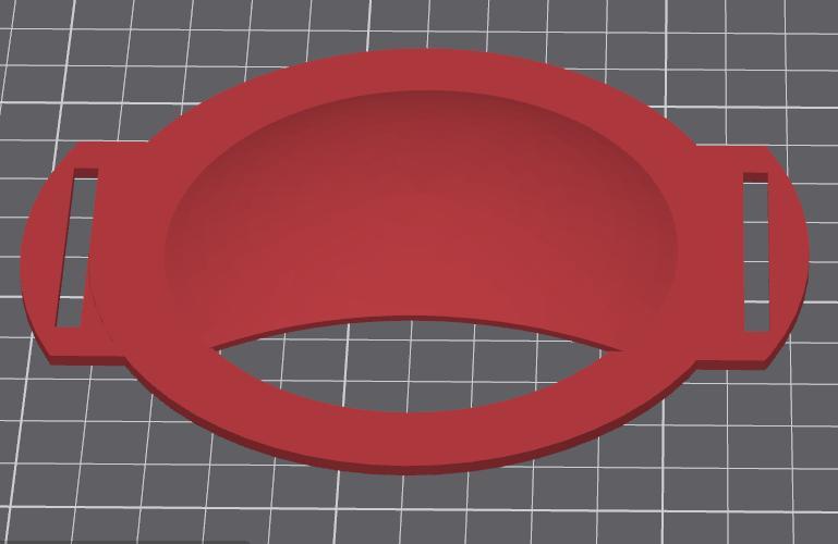 Stoma Shield with belt holder