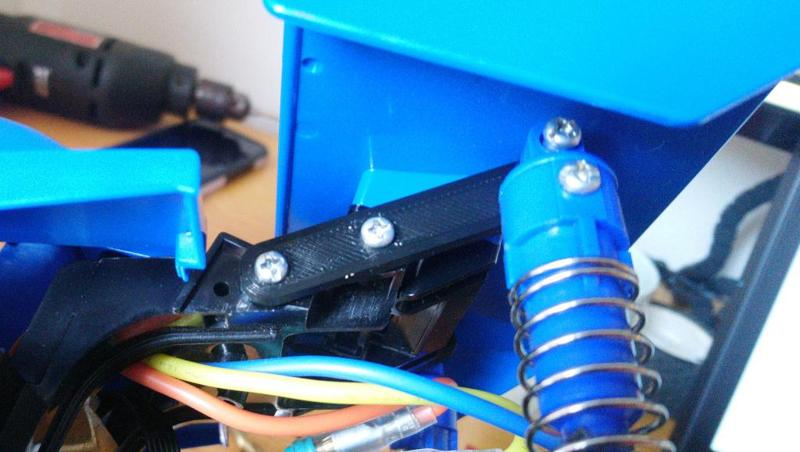 Tamiya Rising Fighter rear shock mounts