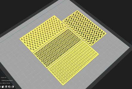 4 Bookmark with pattern