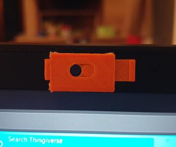Sliding camera cover for your laptop