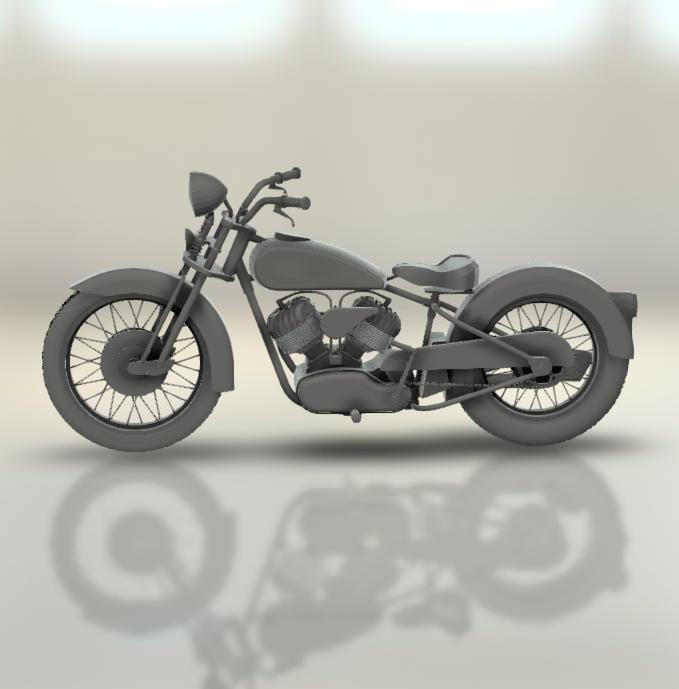 Harley-Davidson EL Sport 1936.