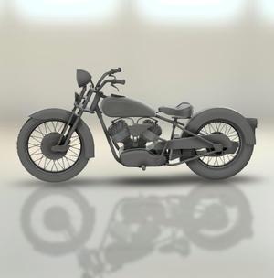 Harley-Davidson EL Sport 1936.