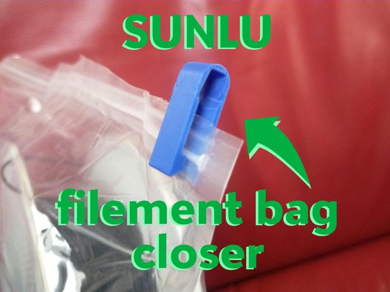 SUNLU filement bag closer