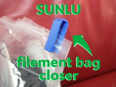 SUNLU filement bag closer