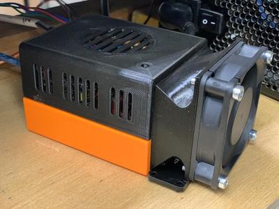 Arduino CNC Shield Box 60mm Fan adapter 