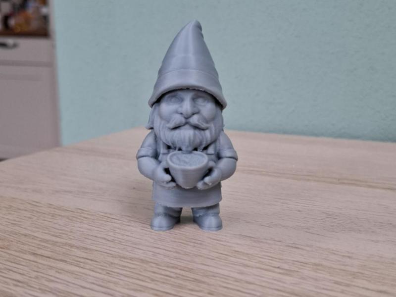 Caffeinated Barista Gnome