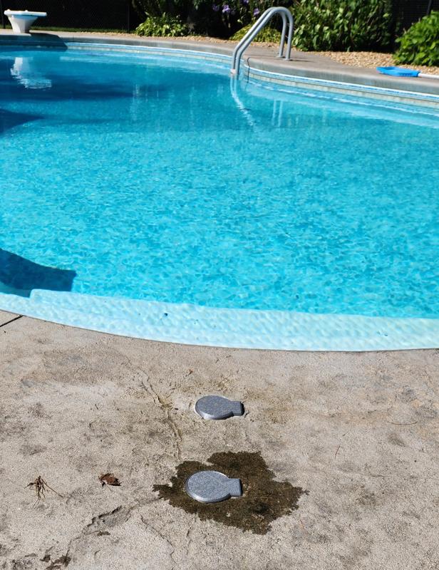Pool Ladder Hole Cover