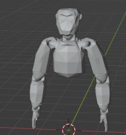 Articulated Gorilla tag monke with cosmetics addon