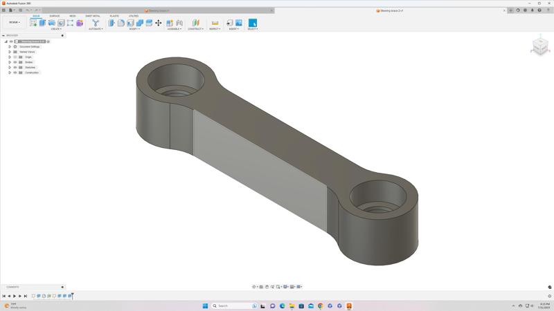 Steering link for CW Outlaw 5