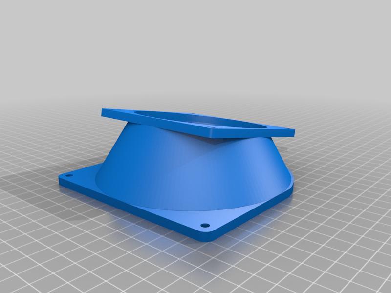 any fan size converter 80,92,120 etc. hp-z400 converter included, openscad source
