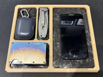 EDC Tray to organize your stuff