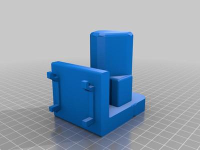 Dremel peg board mount