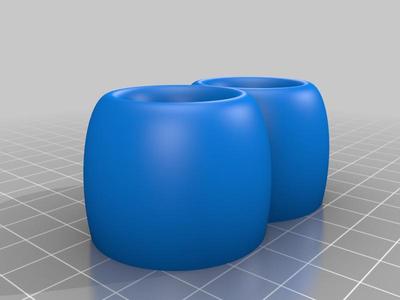 Dual toothbrush holder (customizable)