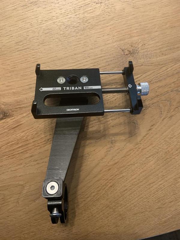 Smartphone mount extension for Decathlon 325682 or 8587962