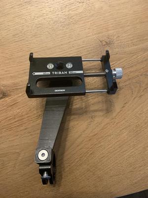 Smartphone mount extension for Decathlon 325682 or 8587962