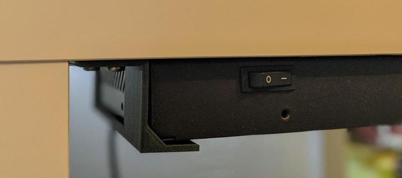 Ender 5 electronics box mount for IKEA Lack