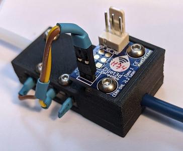 Laser Filament Monitor housing with Switch for Duet