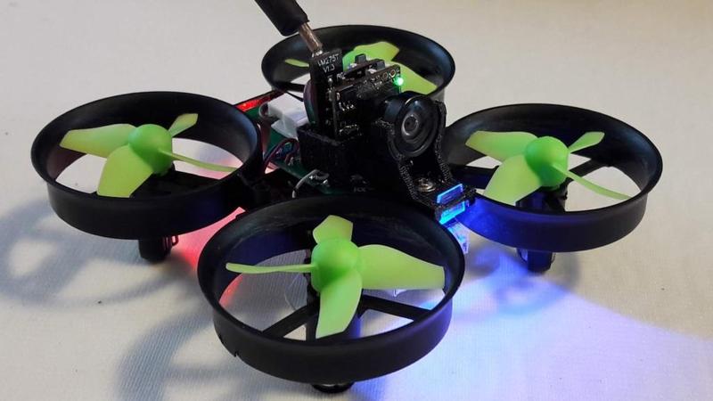 Stock e010 H36 Tiny Whoop Camera Holder with Head Up Display (VM275T)