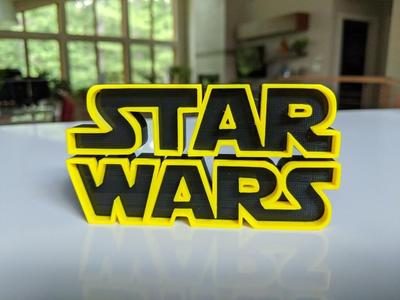 Star Wars Logo connected