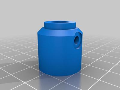 Threaded TR8x8 lock collar