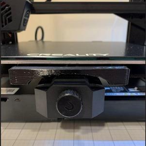 Simple Creality CR-6 SE Bed Handle