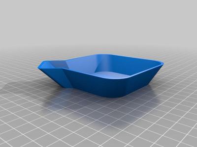Bit trays with funnel for board game