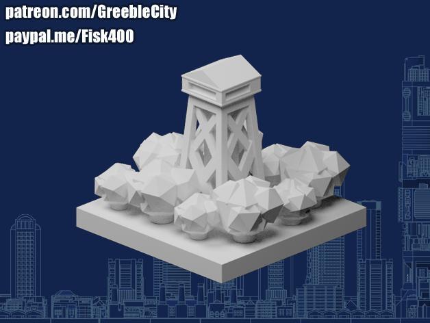 GreebleCity: Firewatch