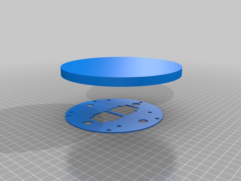 Boston Dynamics Spot Accessory Mount Template