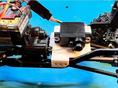 Hobby Plus T Hunter Evo Shift servo chassis mount
