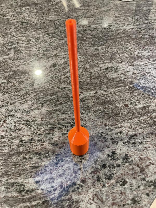 Skinny Vacuum Nozzle Crevice Attachment Tool