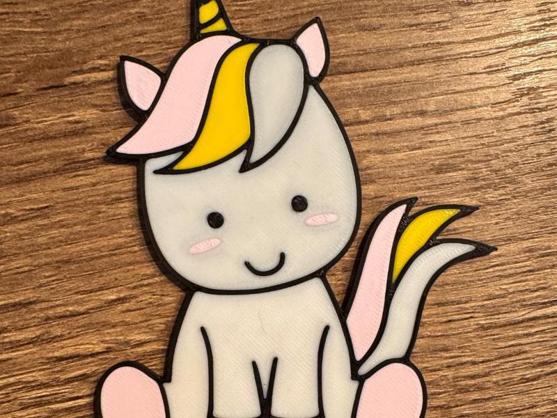 Big Unicorn Topper