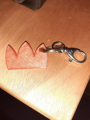 crown keychain