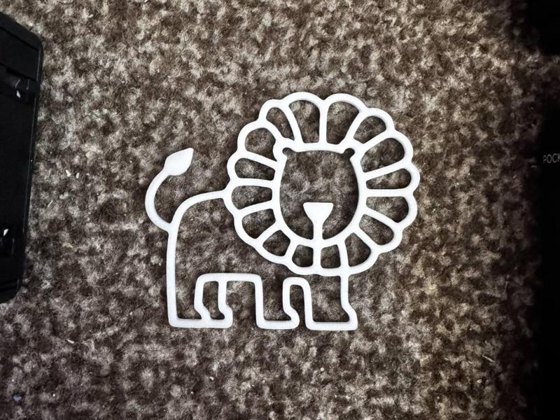 Lion Animal Wall Decoration