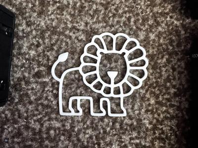 Lion Animal Wall Decoration