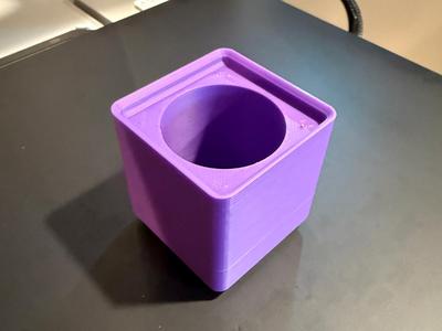 1x1 Gridfinity Foot/Prop Sander Bin