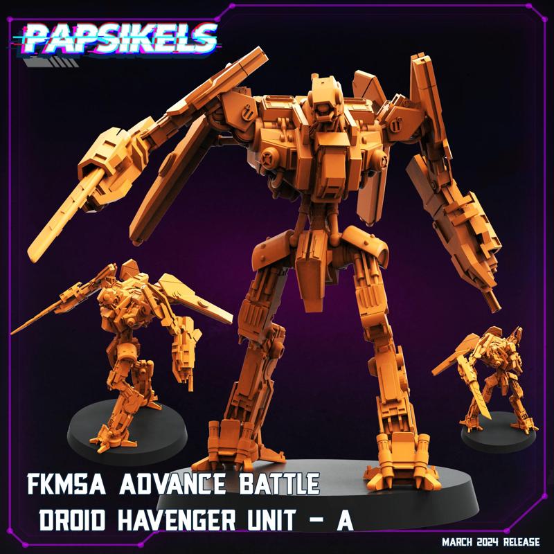 FKMSA ADVANCE BATTLE DROID HAVENGER UNIT A