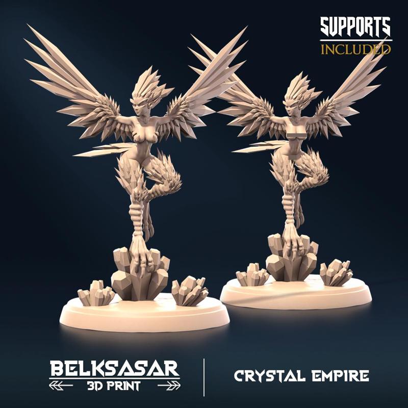 Crystal Harpy A All Variants