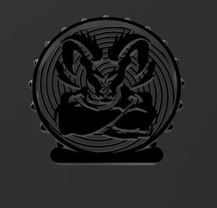 Angry  Bull Q5 - Quick Print Gift - 2D - NO SUPPORT