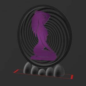 Woman  - Quick Print Gift - No Support