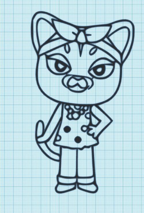 PUKO -AGGRETSUKO - WALL ART
