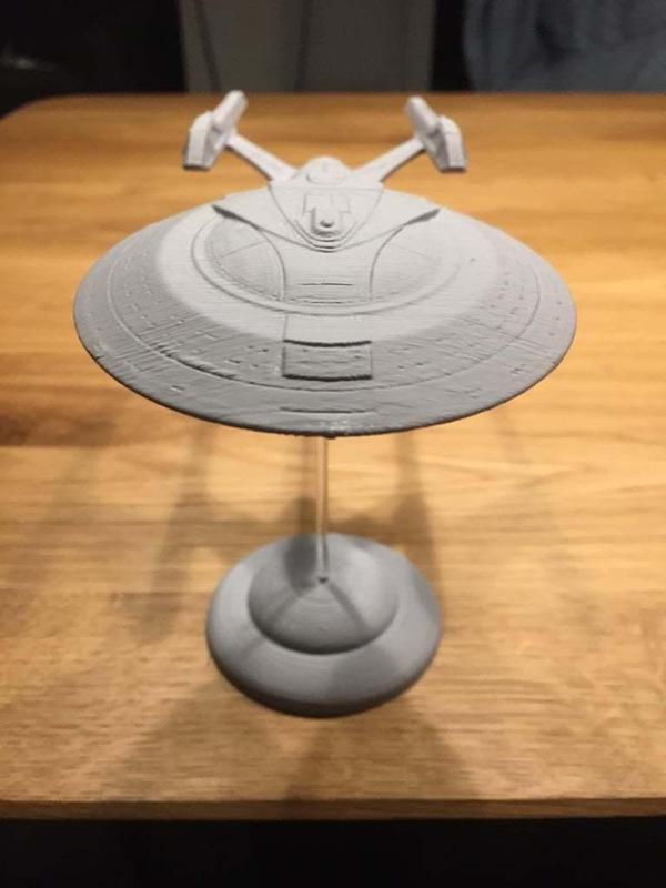 Star Trek Enterprise E - No Support Cut